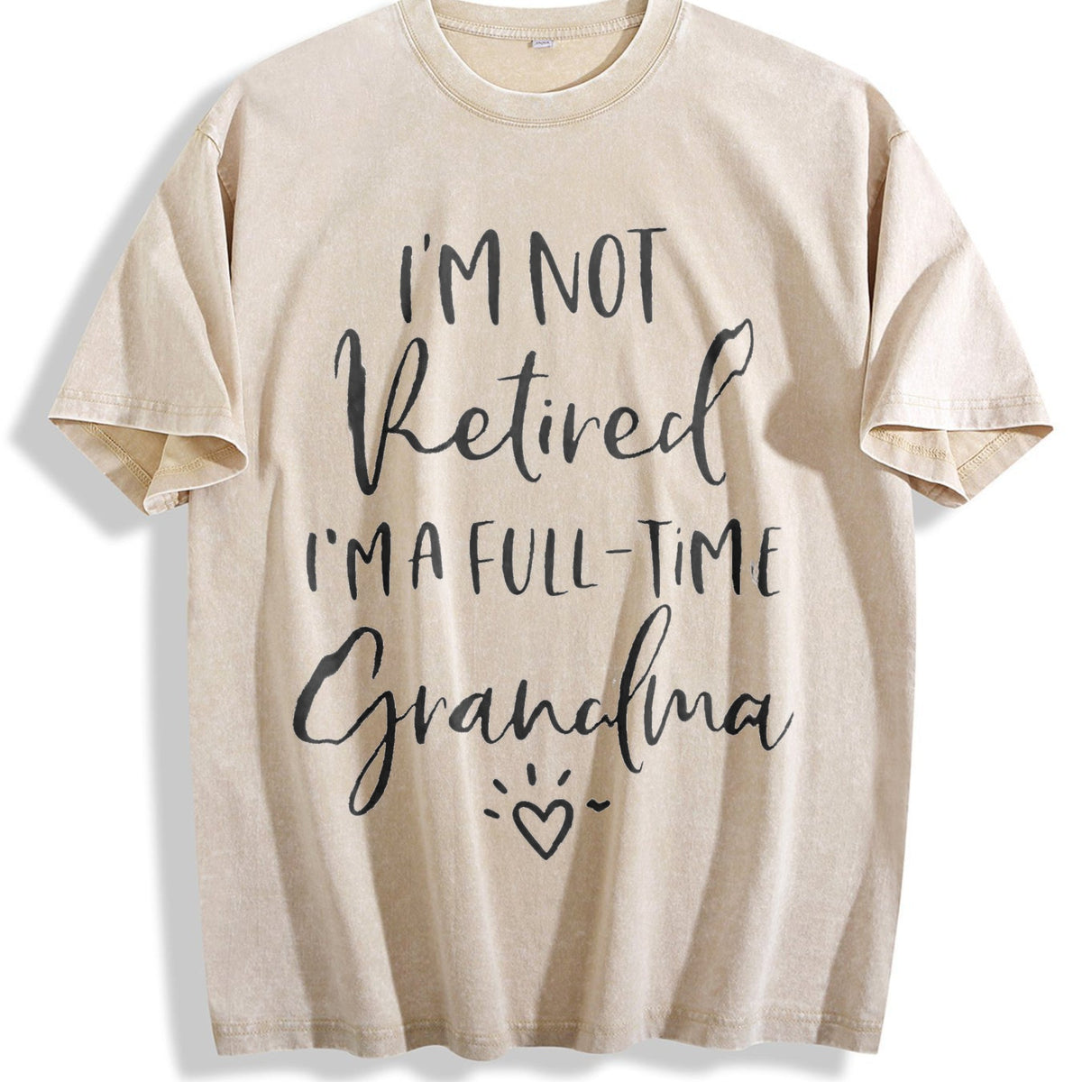 I'm Not Retired I'm A Full Time Grandma Vintage Washed product image 1