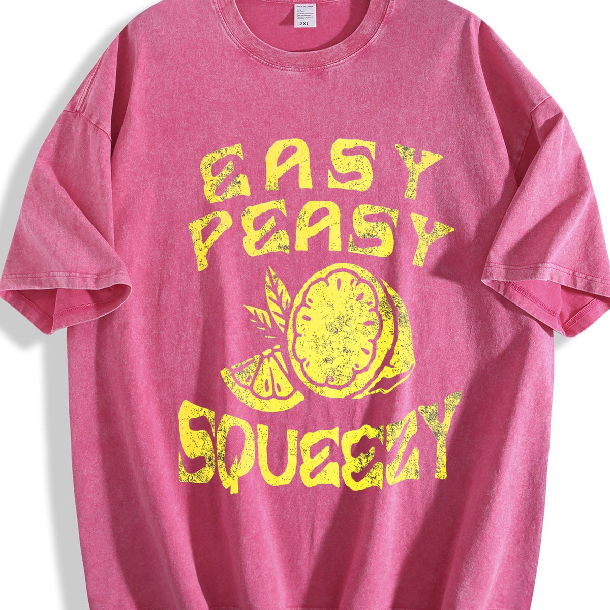 Easy Peasy Lemon Squeezy Funny Relaxed Lemons Saying product image 7