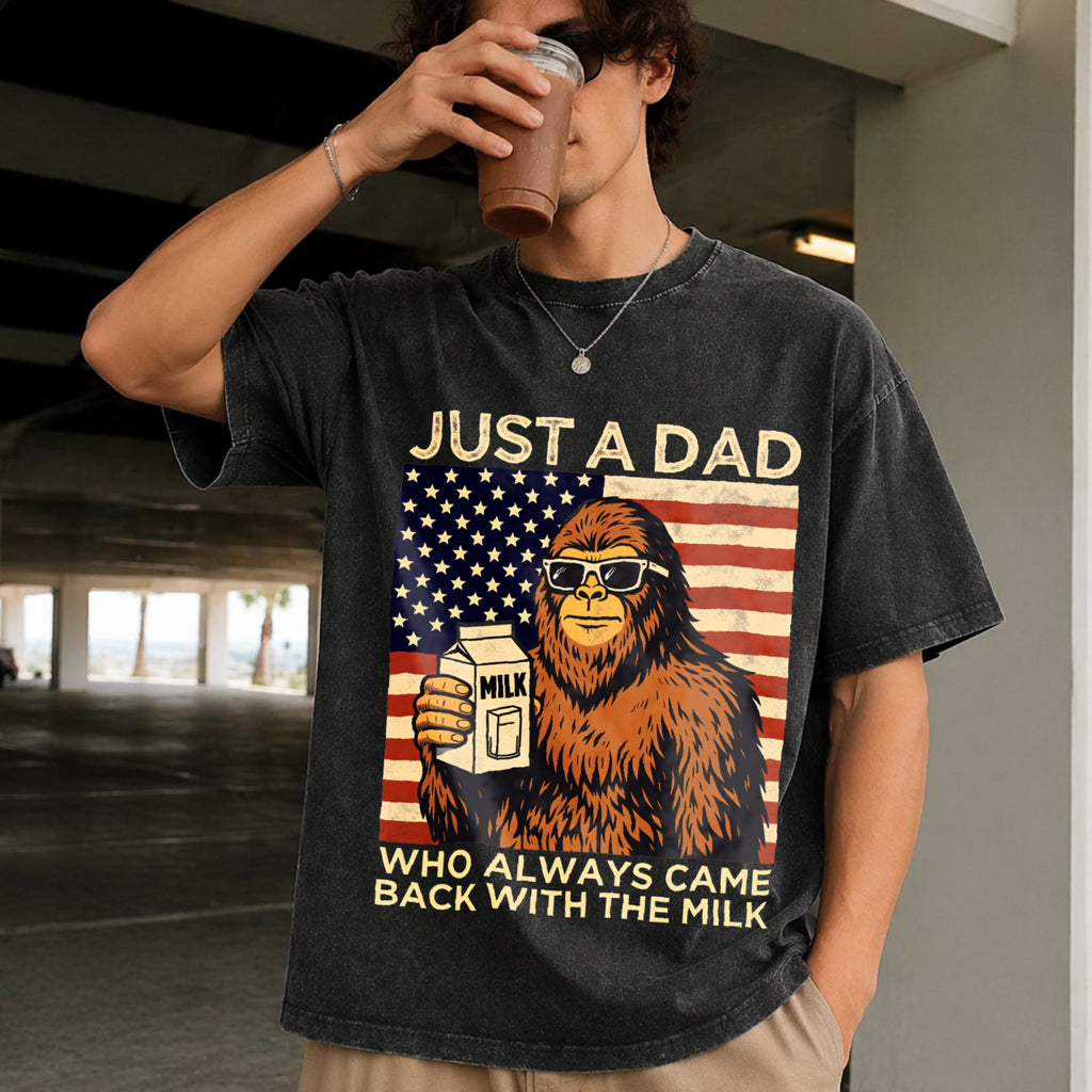 Funny Fathers Day Vintage Washed T-Shirt product image 2