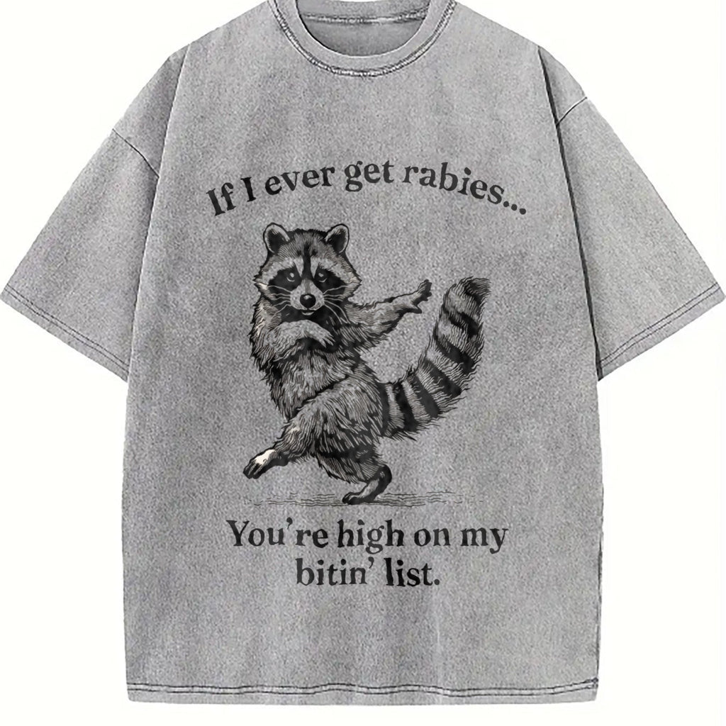 If I Ever Get Rabies You're High On My Bitin' List Vintage product image 5