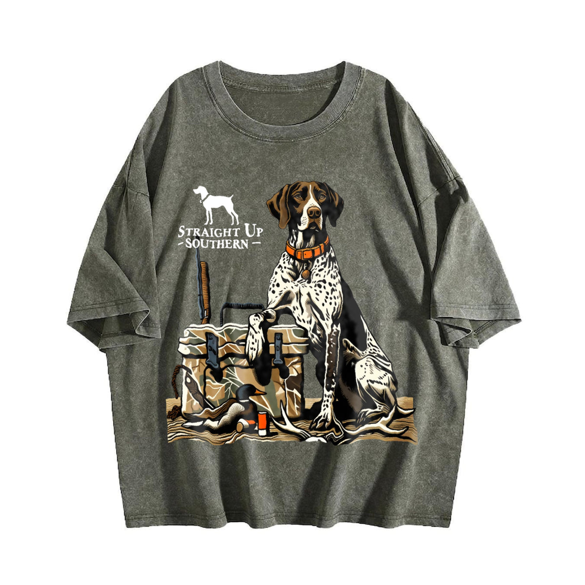 Southern Hunting Vintage Washed T-Shirt product image 4