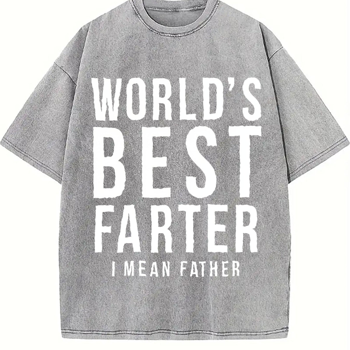 Funny Dad Vintage Washed T-Shirt product image 5