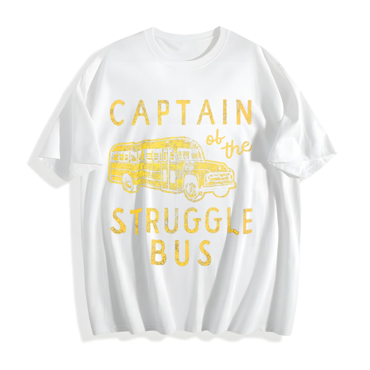 Captain Of The Struggle Bus Funny Sarcastic School Novelty product image 2