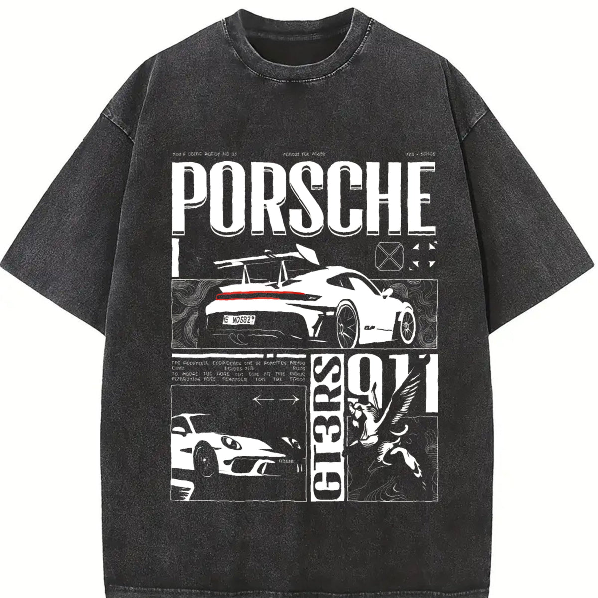 911 GT3RS Vintage Washed T-Shirt product image 2