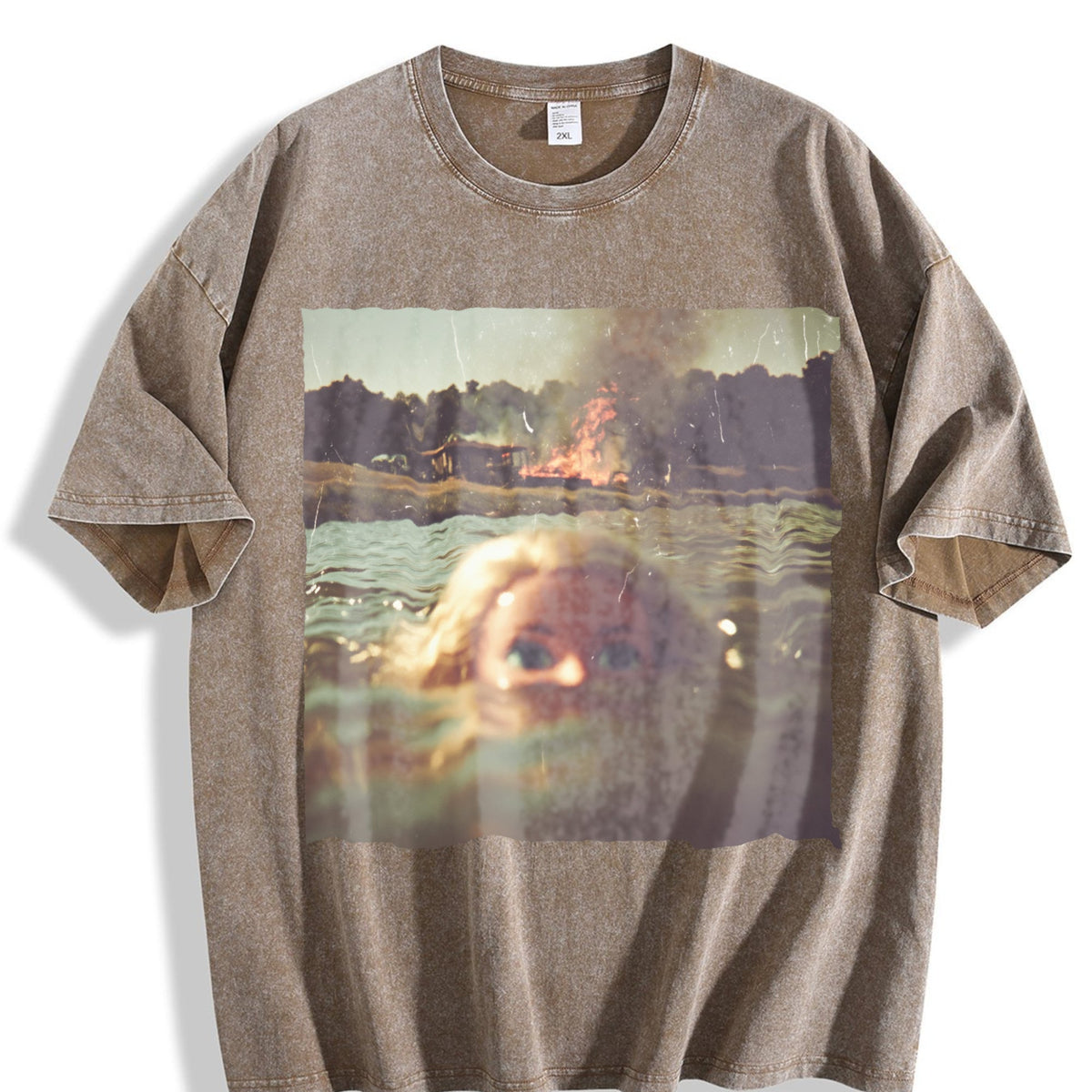 Doll in a Bubble Bath Vintage Washed T-Shirt product image 3