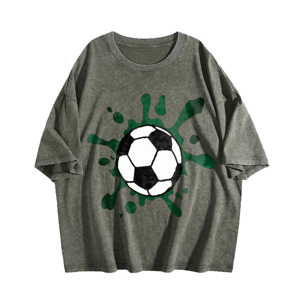 Global Soccer Fan Vintage Washed T-Shirt product image 4
