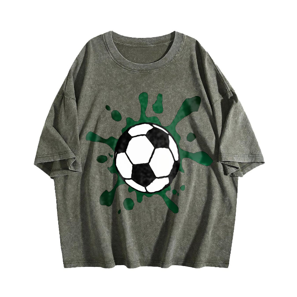 Global Soccer Fan Vintage Washed T-Shirt product image 4