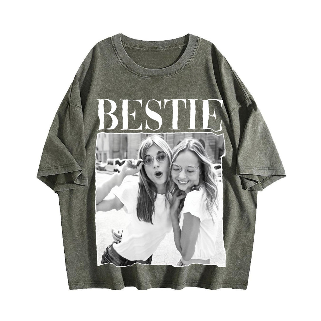 Bestie Vintage Washed T-Shirt product image 4