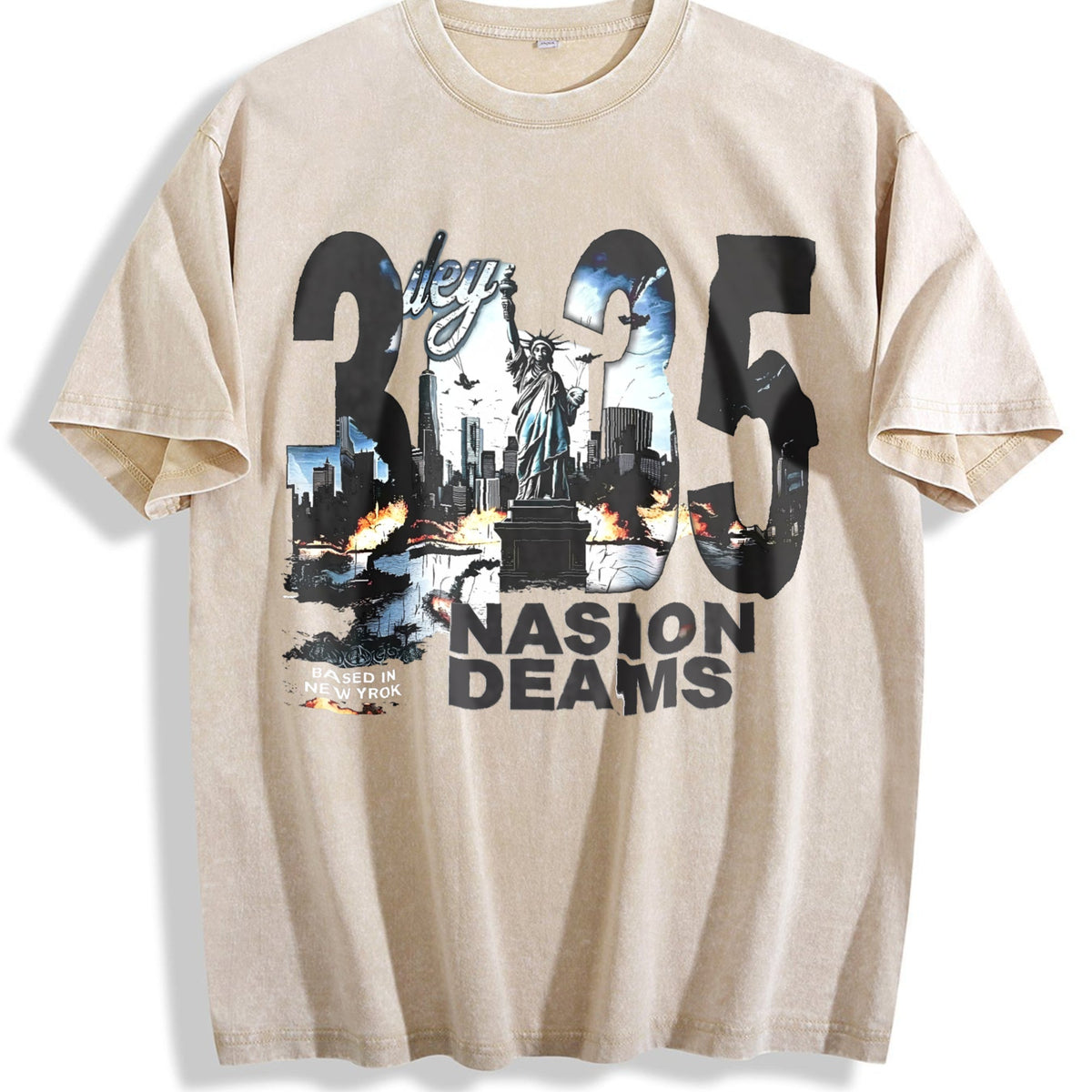 Valley Dreams Statue Of Liberty City 3035text Vintage product image 1