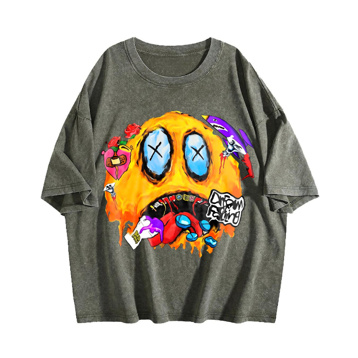 American Graffiti Melted Hip-hop Quirky Expression Vintage product image 4