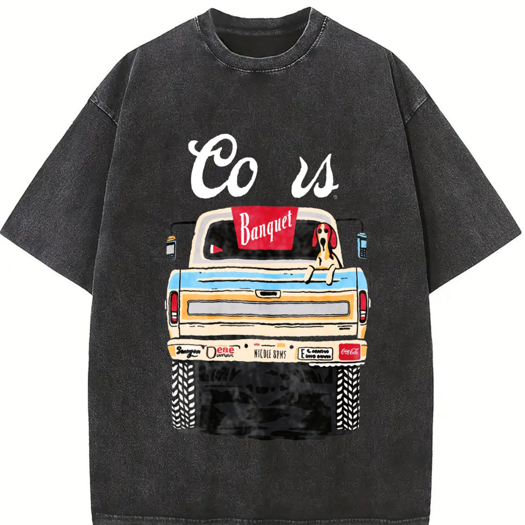 Truck Vintage Washed T-Shirt product image 2