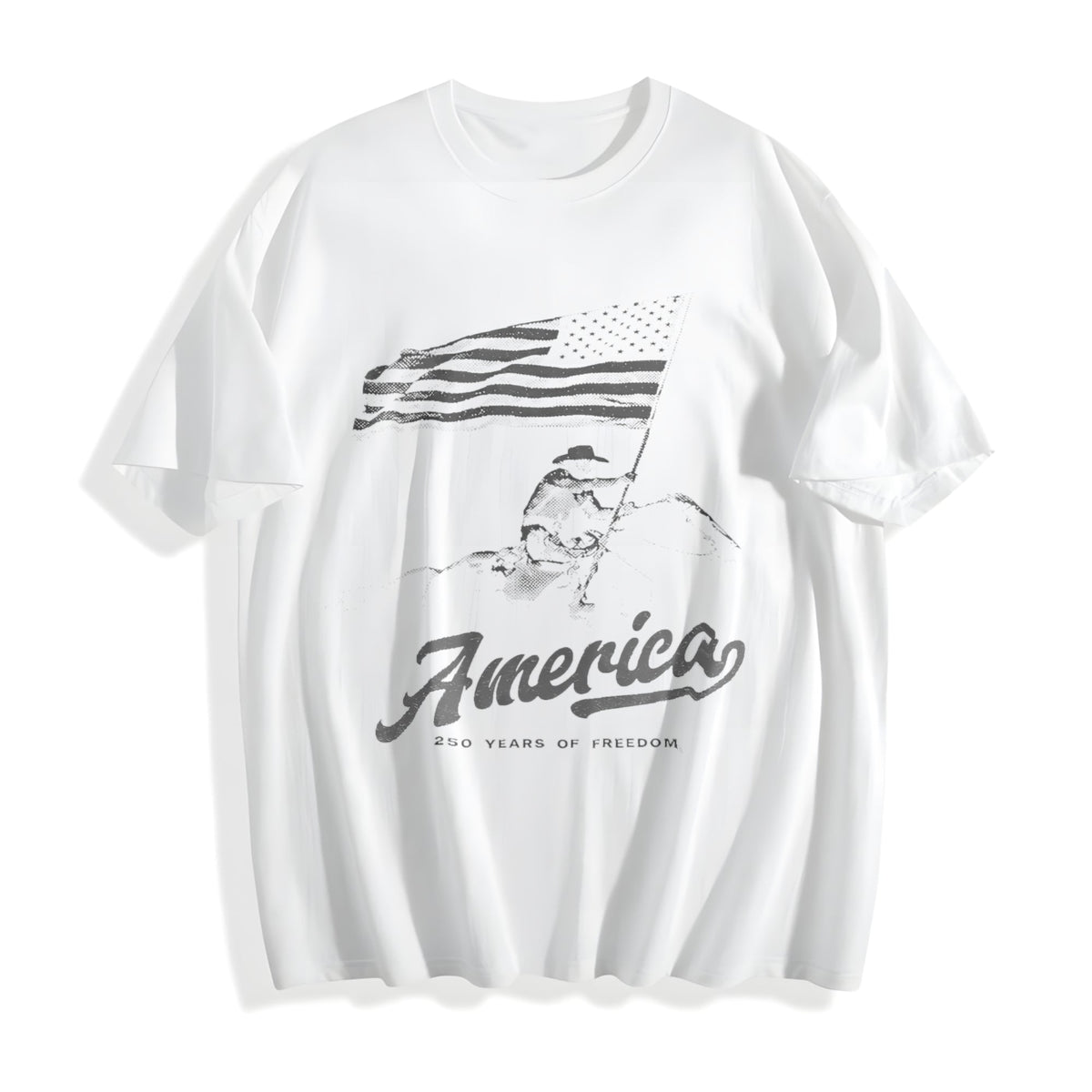 America 250th Anniversary - Patriotic Cowboy Rodeo Cotton product image 2