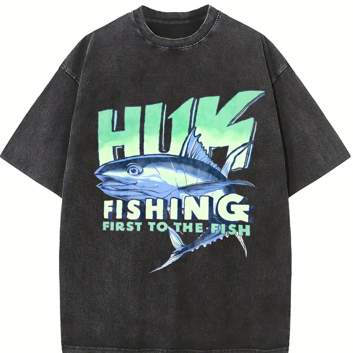 Fishing Vintage Washed T-Shirt product image 2