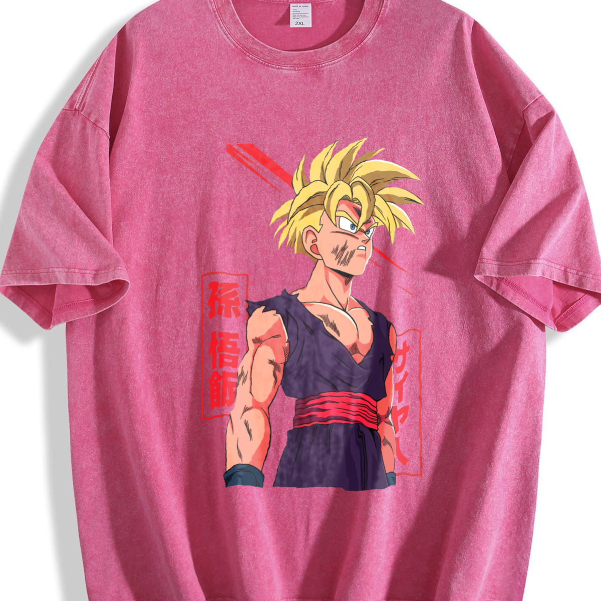 Super Saiyan Warrior Gohan Vintage Washed T-Shirt product image 7