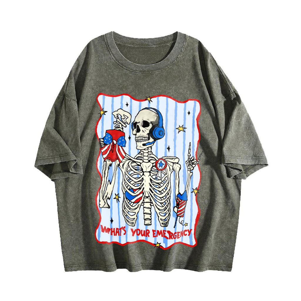 Dispatcher 4th Of July Vintage Washed T-Shirt product image 4