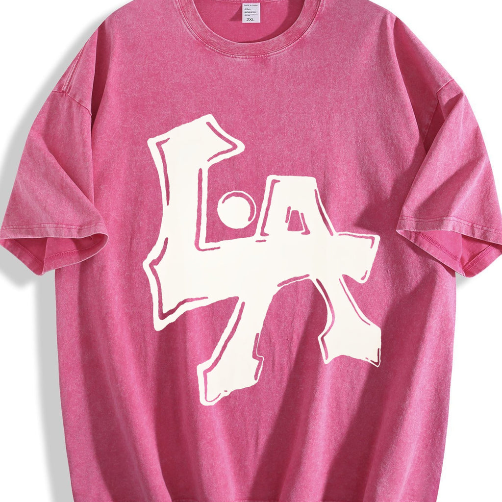 LA Flowers To Make Old Vintage Washed T-Shirt product image 7