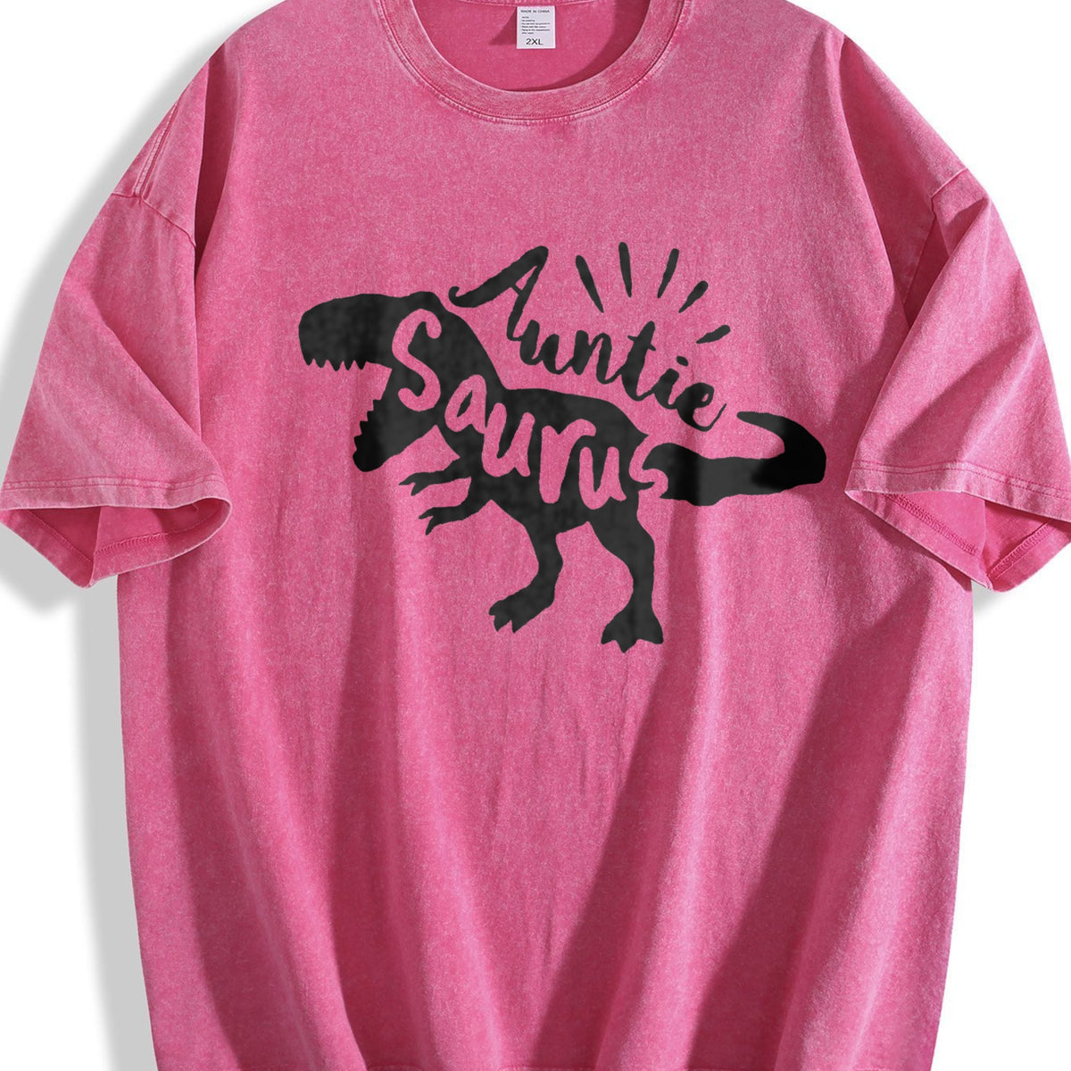 Auntie Saurus Vintage Washed T-Shirt product image 7