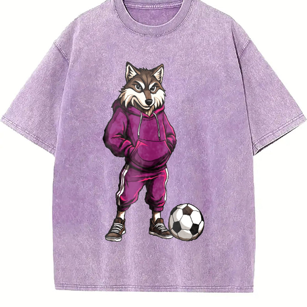 Global Soccer Fan Vintage Washed T-Shirt product image 6