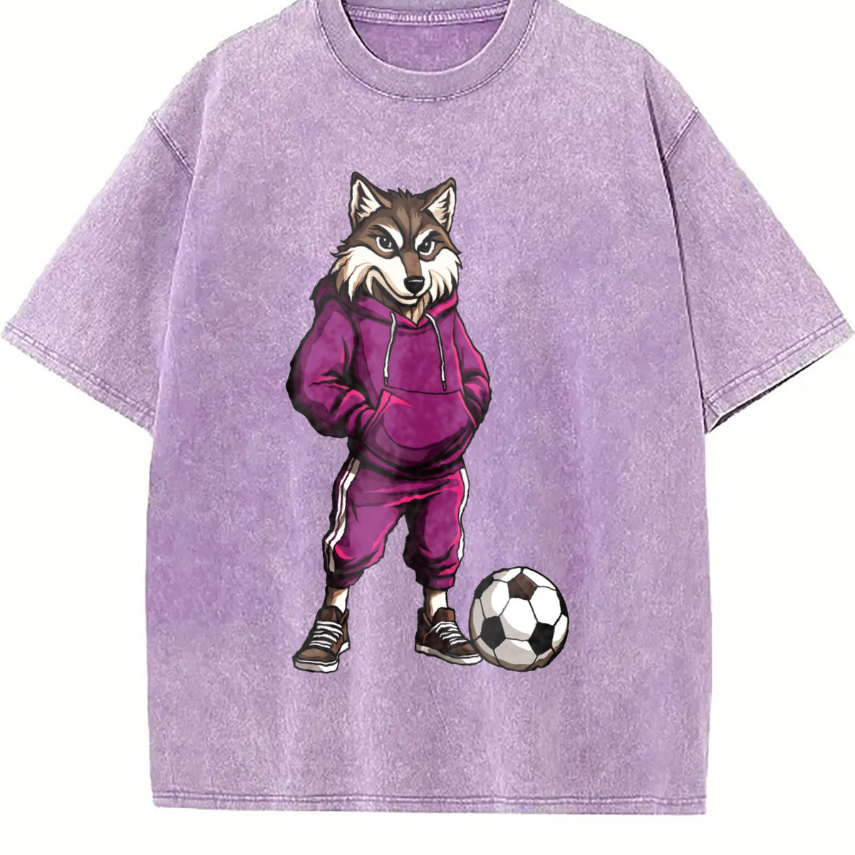 Global Soccer Fan Vintage Washed T-Shirt product image 6