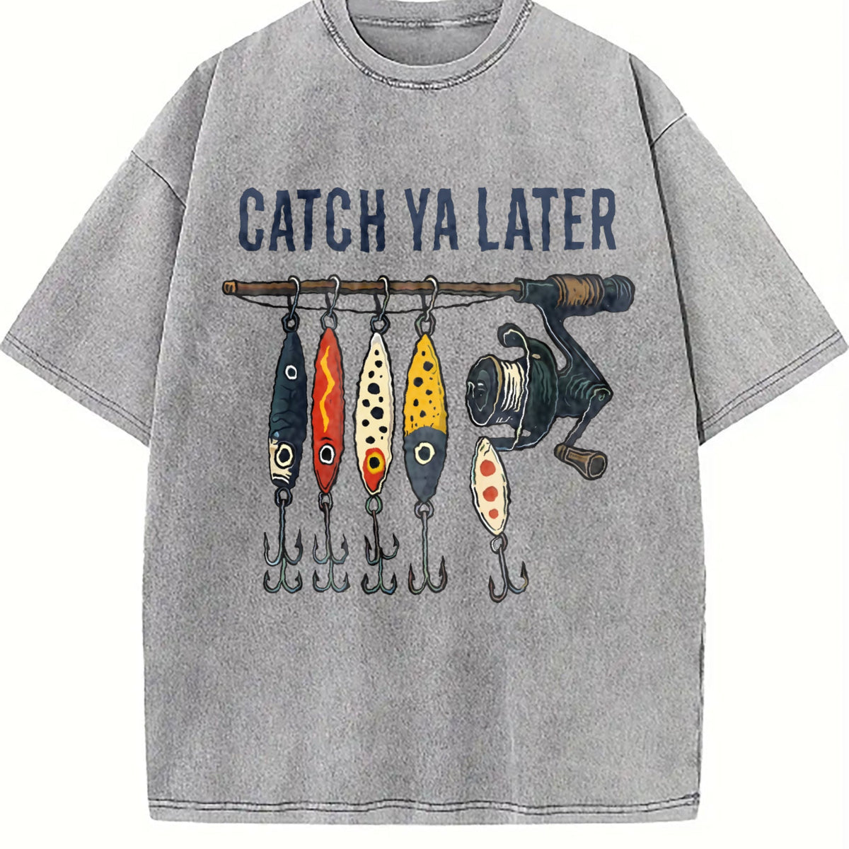 Letter & Mixed Vintage Washed T-Shirt product image 5
