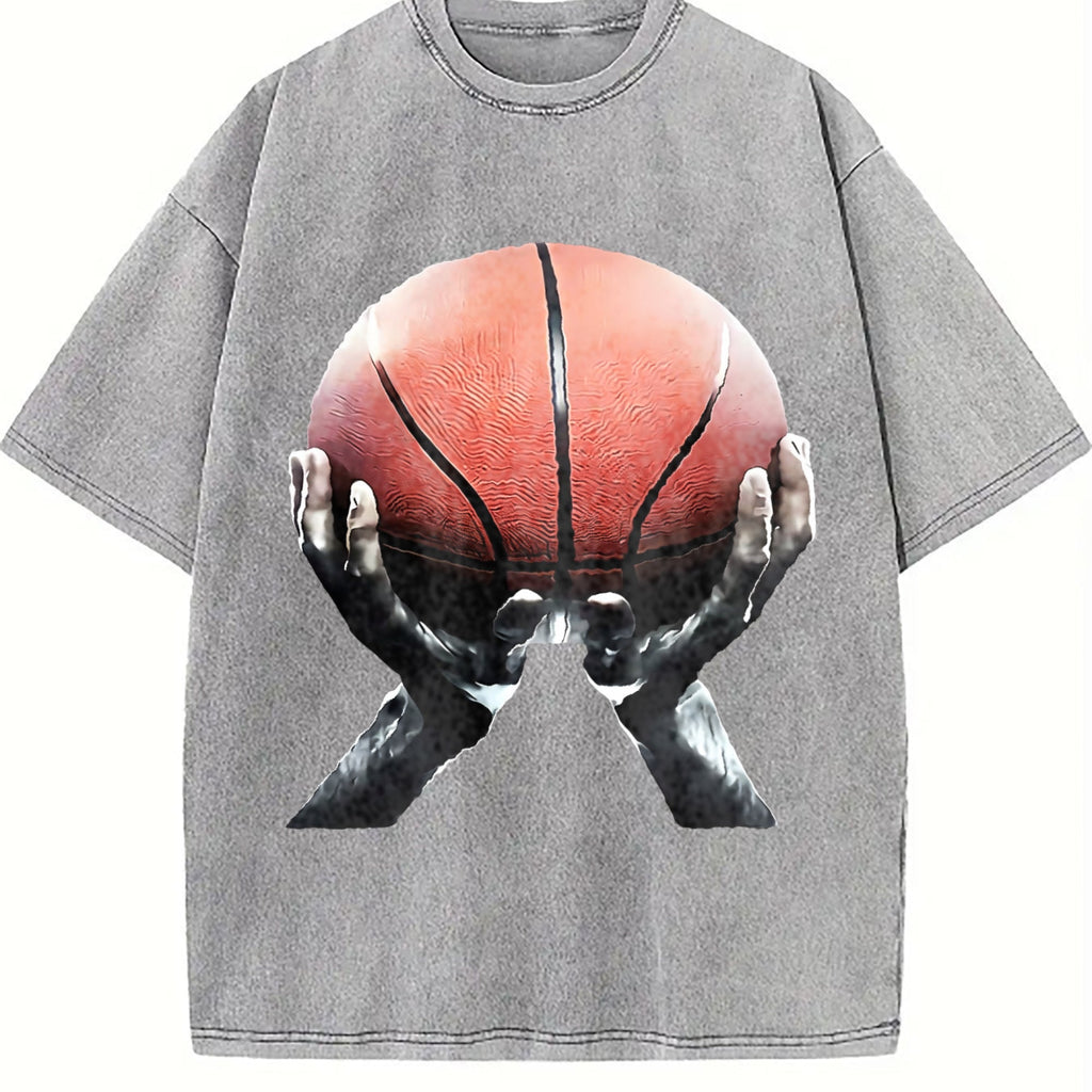 Basketball Vintage Washed T-Shirt product image 5