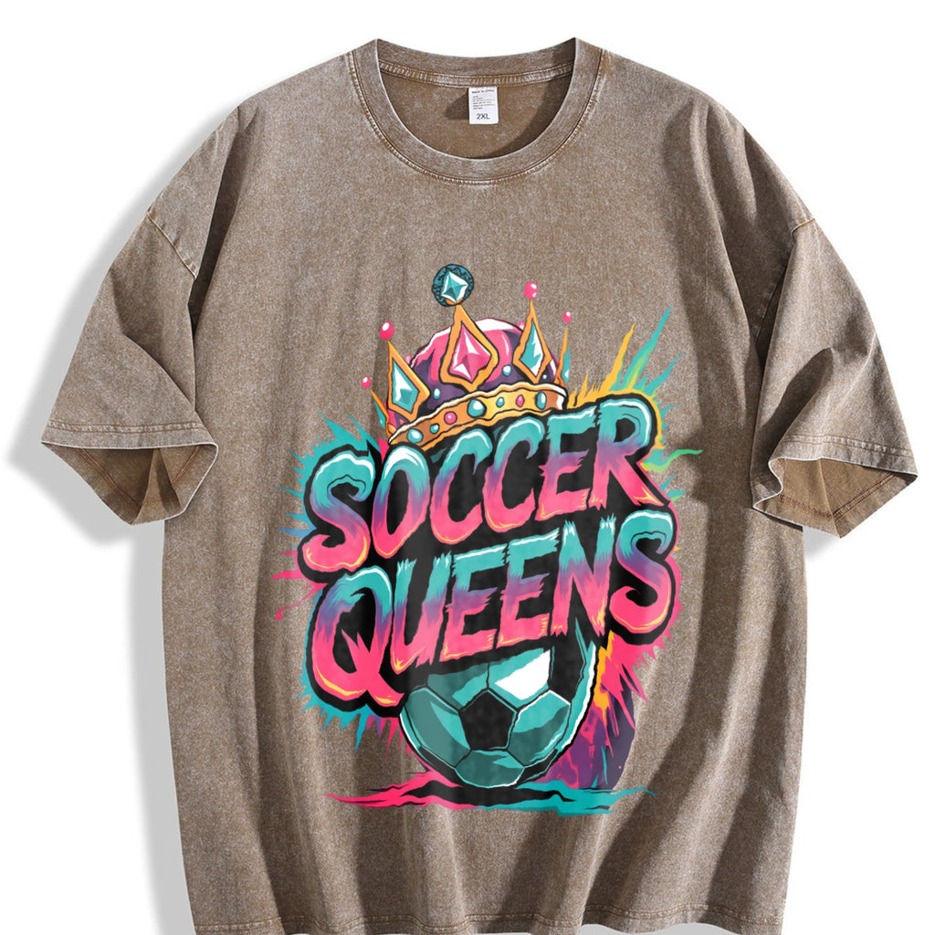 Global Soccer Fan Vintage Washed T-Shirt product image 3