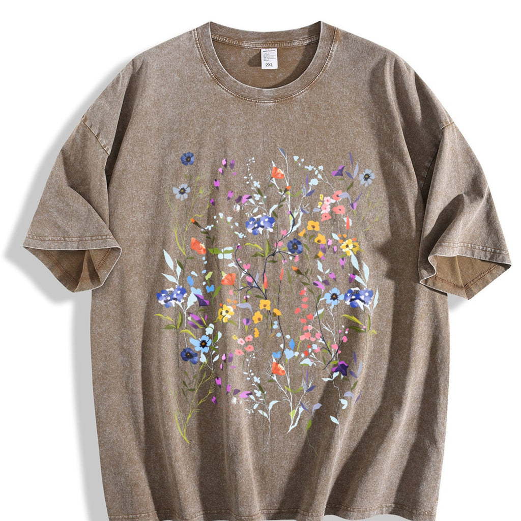 Pressed Flowers Vintage Washed T-Shirt product image 3