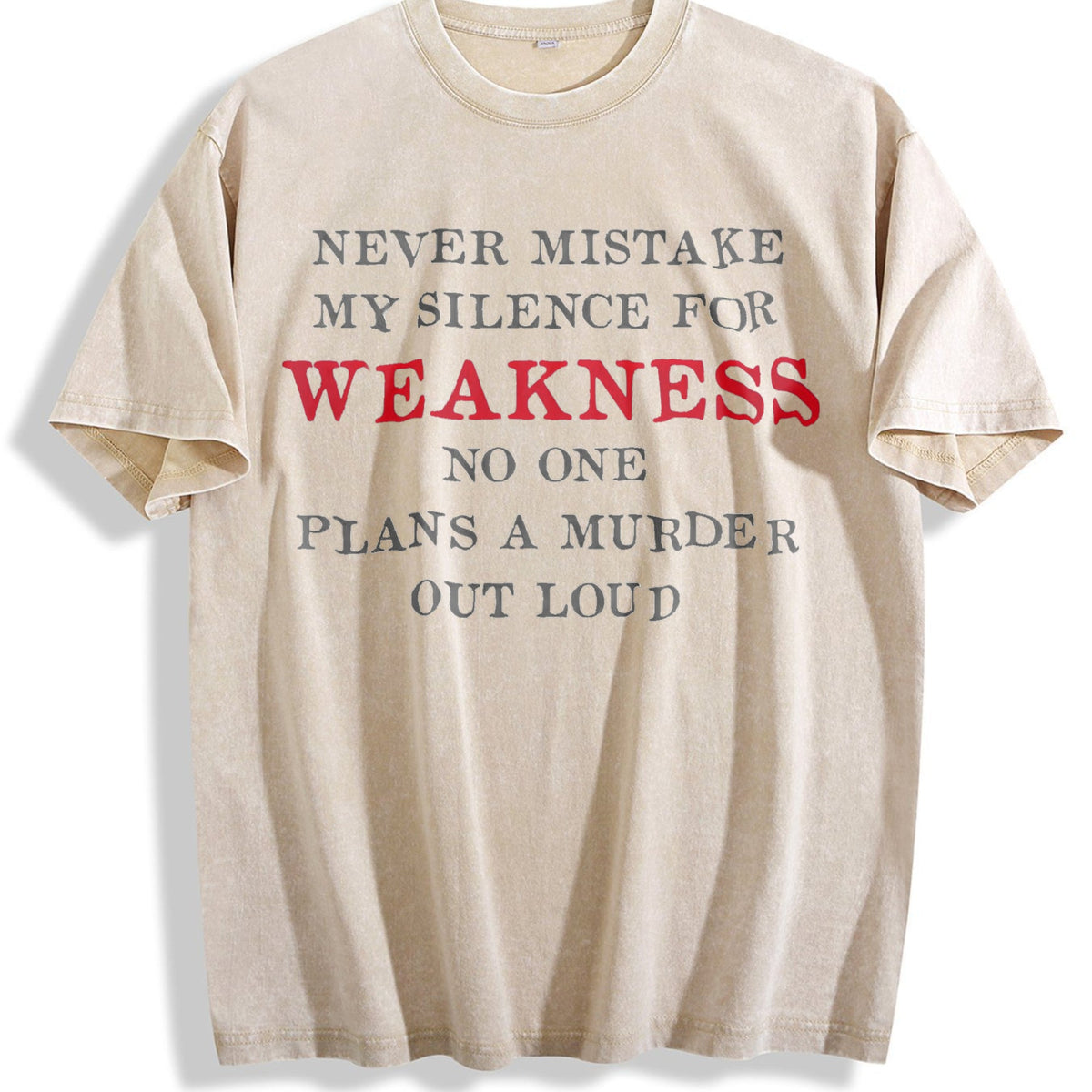100 Never Mistake My Silence For Weakness Funny Saying product image 1