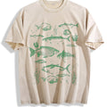 Fish Tattoo Vintage Washed T-Shirt product image 1