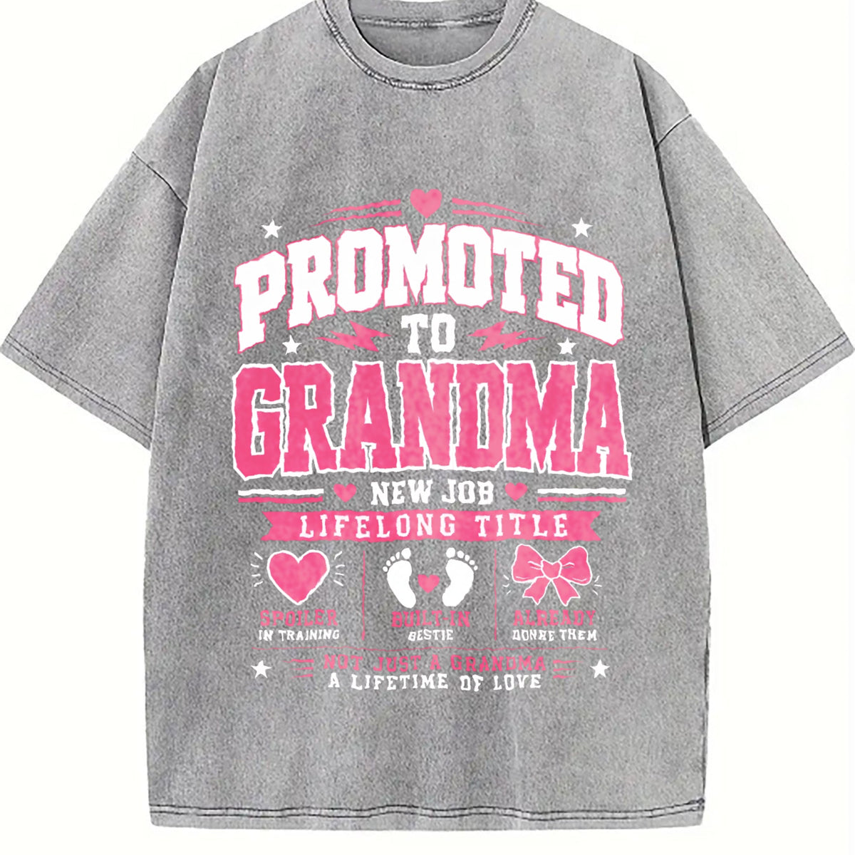 Promoted To Grandma - Pregnancy Announcement New Vintage product image 5