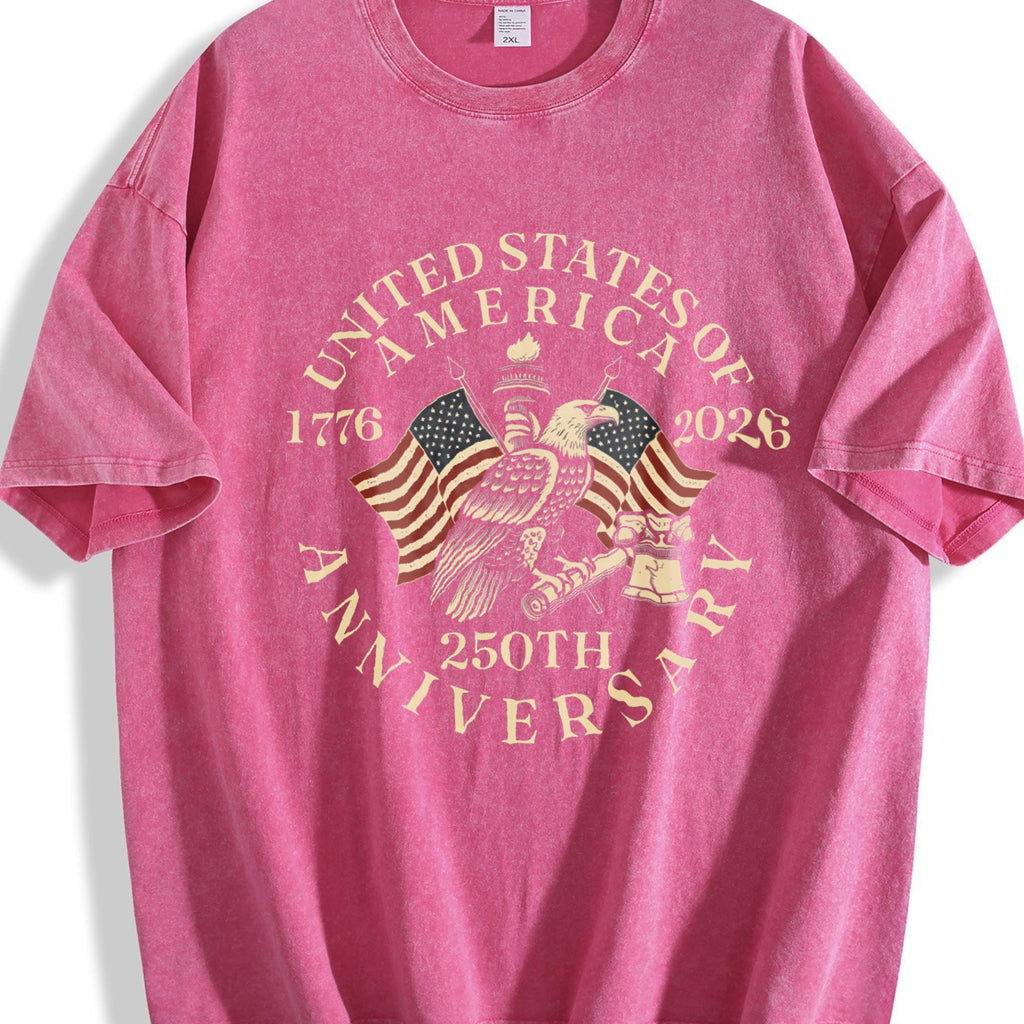 USA 250th Anniversary Vintage Washed T-Shirt product image 7