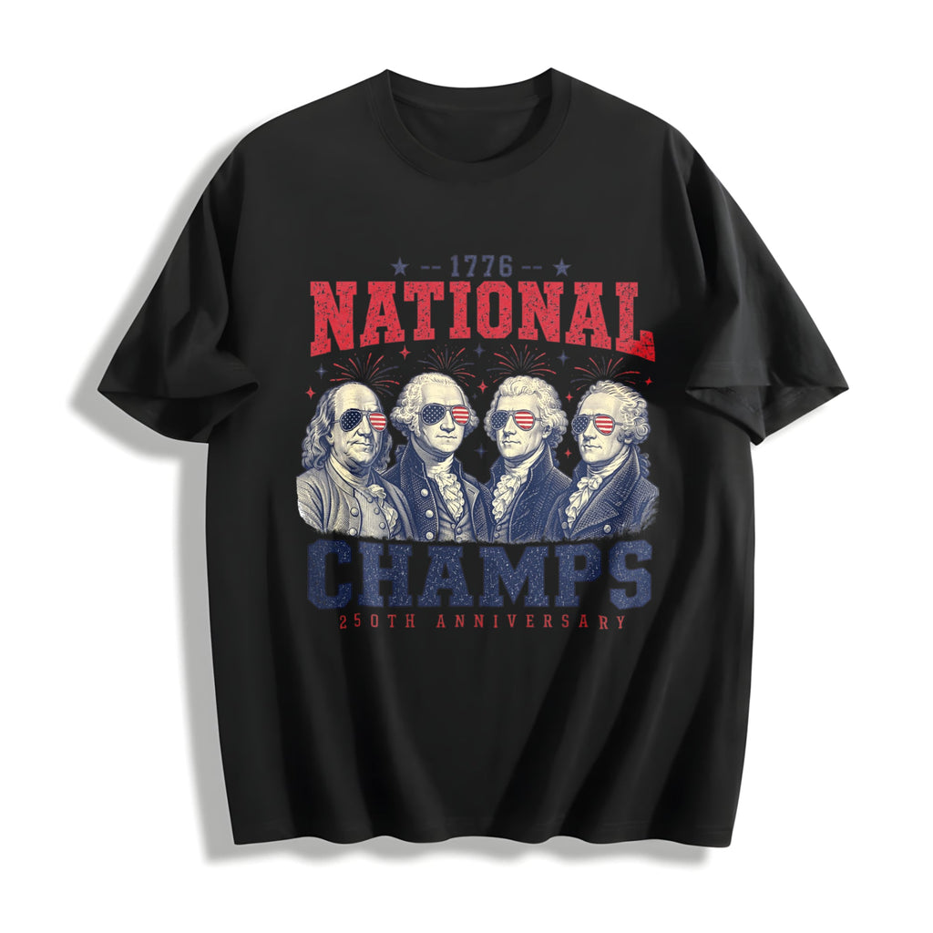 1776 National Champs Cotton T-Shirt product image 1