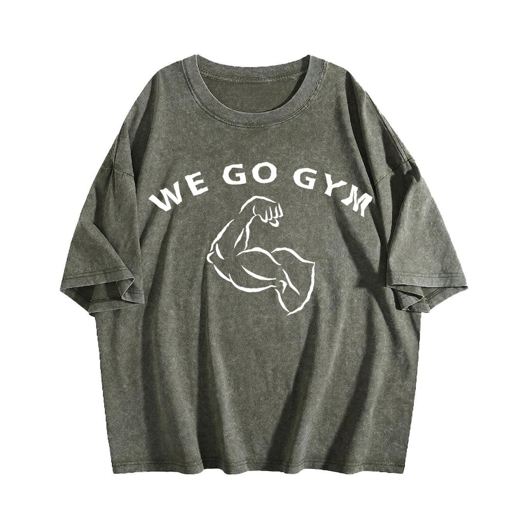 Gym Motivation Vintage Washed T-Shirt product image 4
