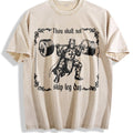 Thou Shalt Not Skip Leg Day Vintage Washed T-Shirt product image 1
