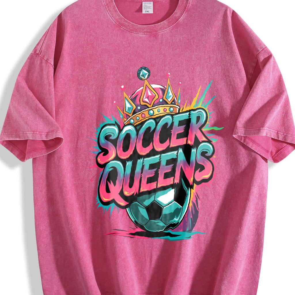 Global Soccer Fan Vintage Washed T-Shirt product image 7