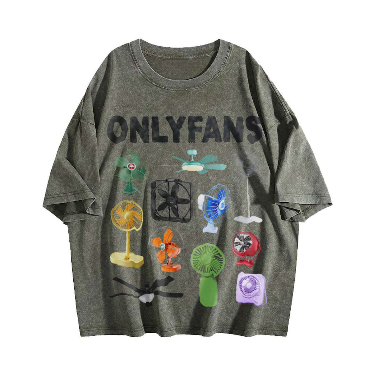 Onlyfans Cursed Vintage Washed T-Shirt product image 4