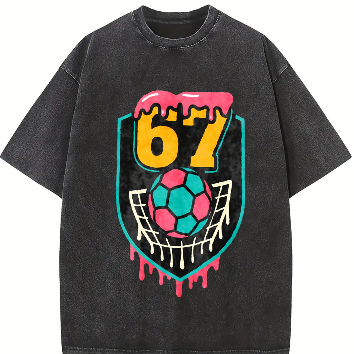 Global Soccer Fan Vintage Washed T-Shirt product image 2