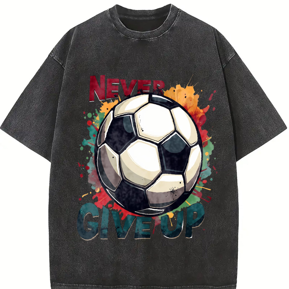 Global Soccer Fan Vintage Washed T-Shirt product image 2