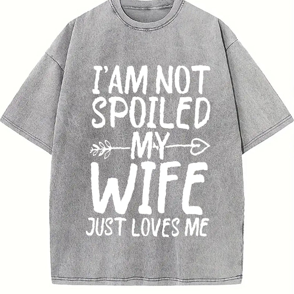 Funny Daughter Wife Slogan Vintage Washed T-Shirt product image 5