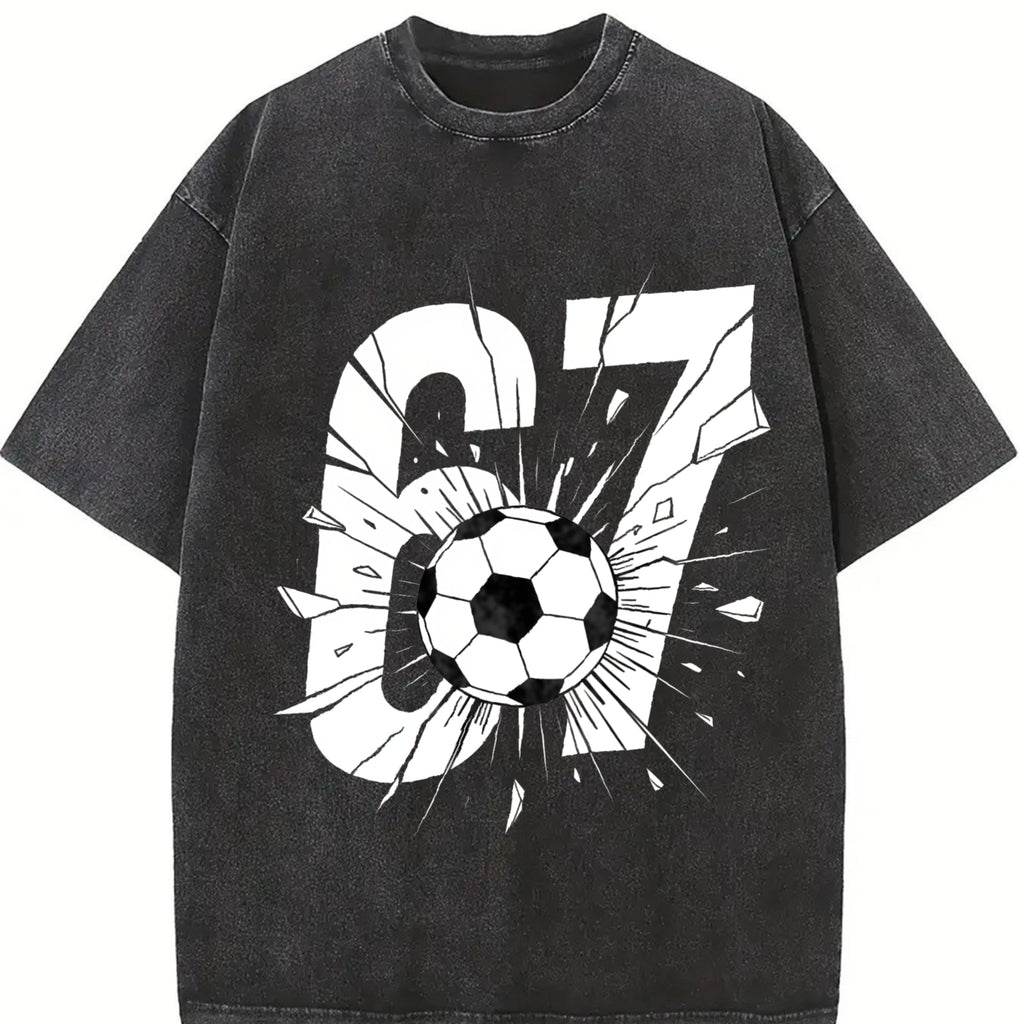 Global Soccer Fan Vintage Washed T-Shirt product image 2