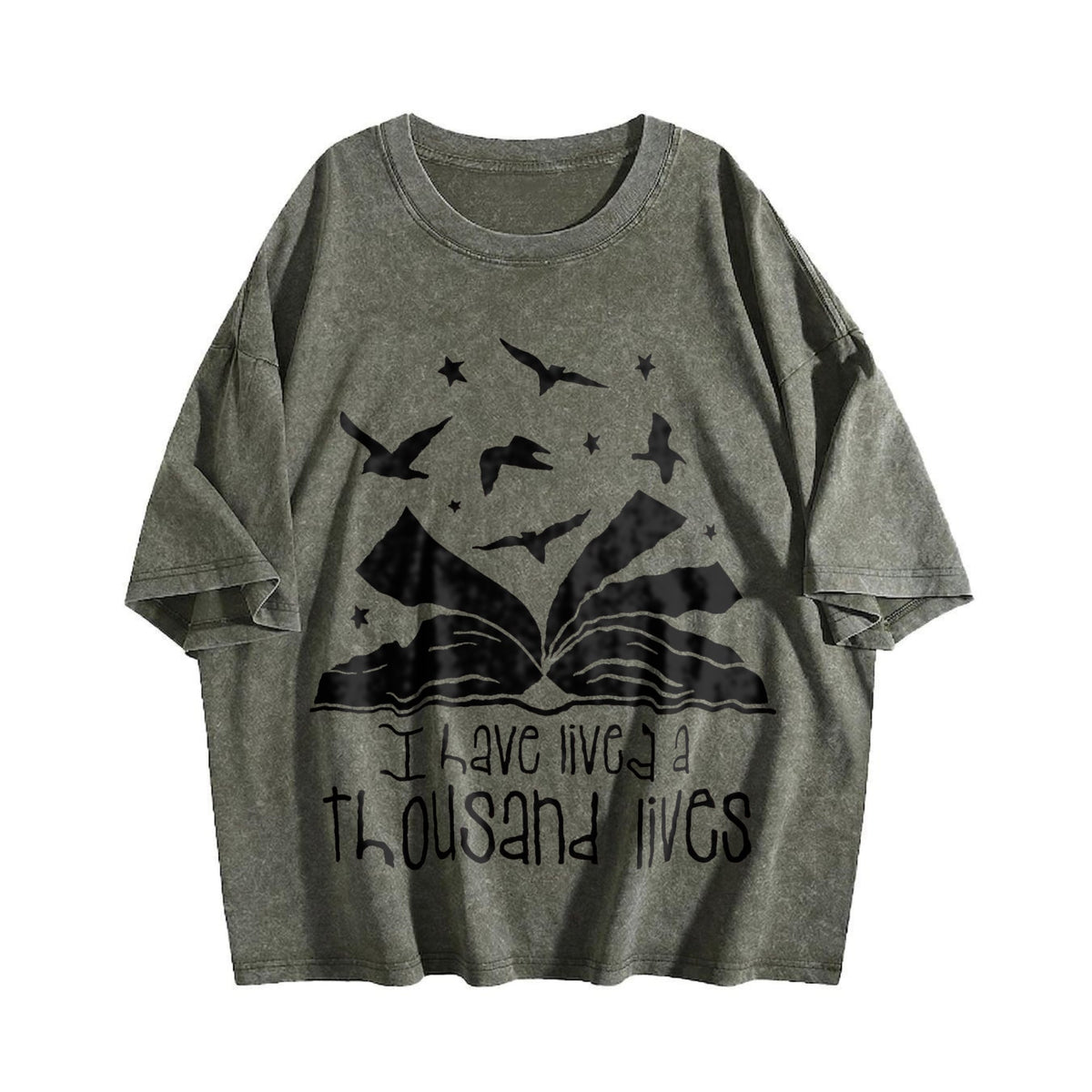 I Have Lived A Thousand Lives Vintage Washed T-Shirt product image 4