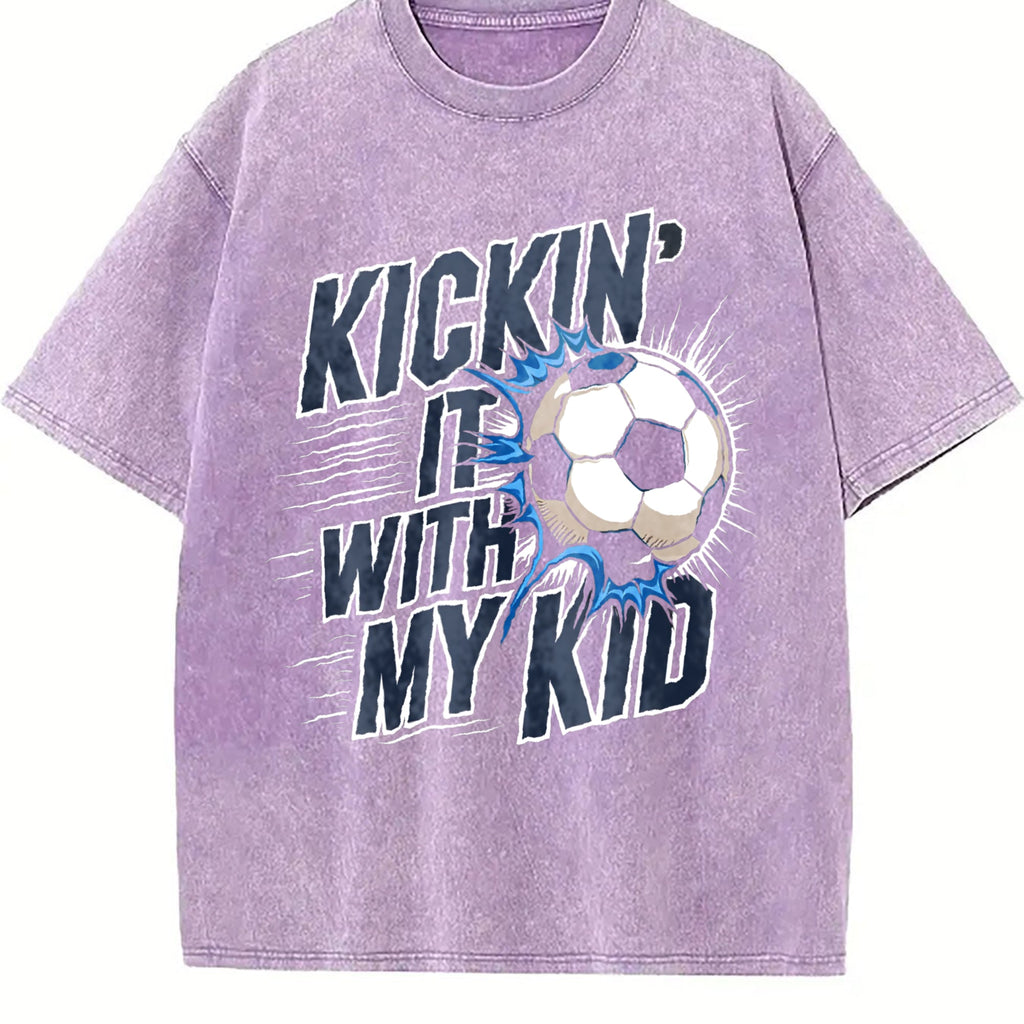 Global Soccer Fan Vintage Washed T-Shirt product image 6
