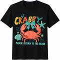 If Crabby Return To Beach Cotton T-Shirt product image 1