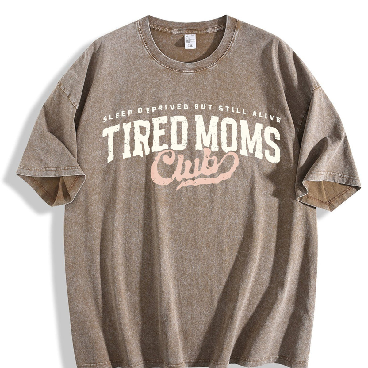 Tired Moms Club Vintage Washed T-Shirt product image 3