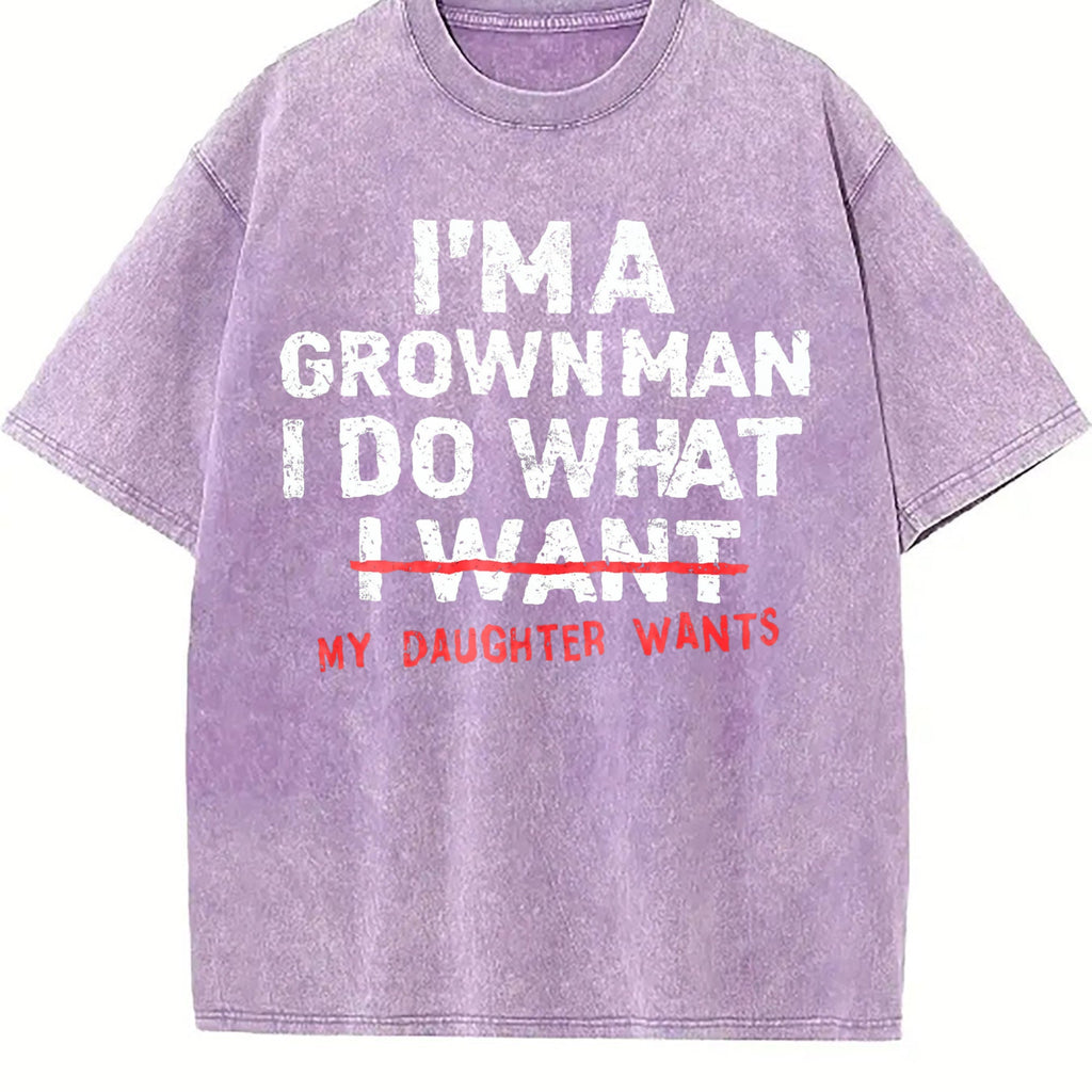 Funny Dad Father I'm A Grown Man I Do What My Daughter product image 6