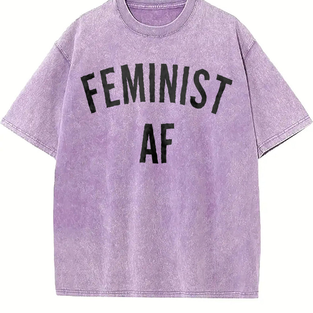 Feminist Af Vintage Washed T-Shirt product image 6