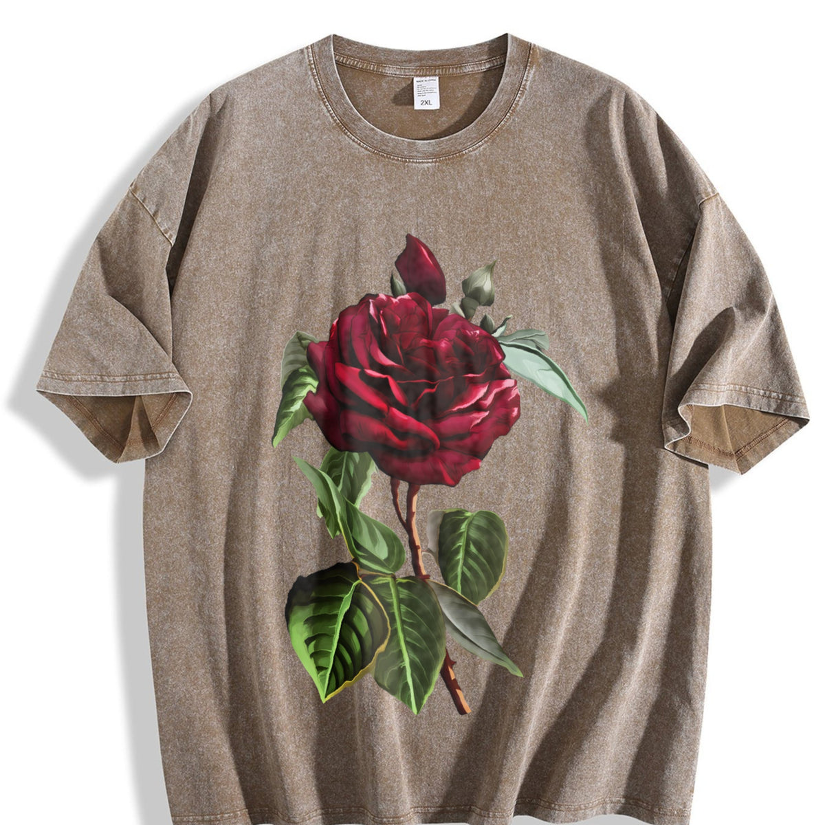 Patterned Vintage Washed T-Shirt product image 3