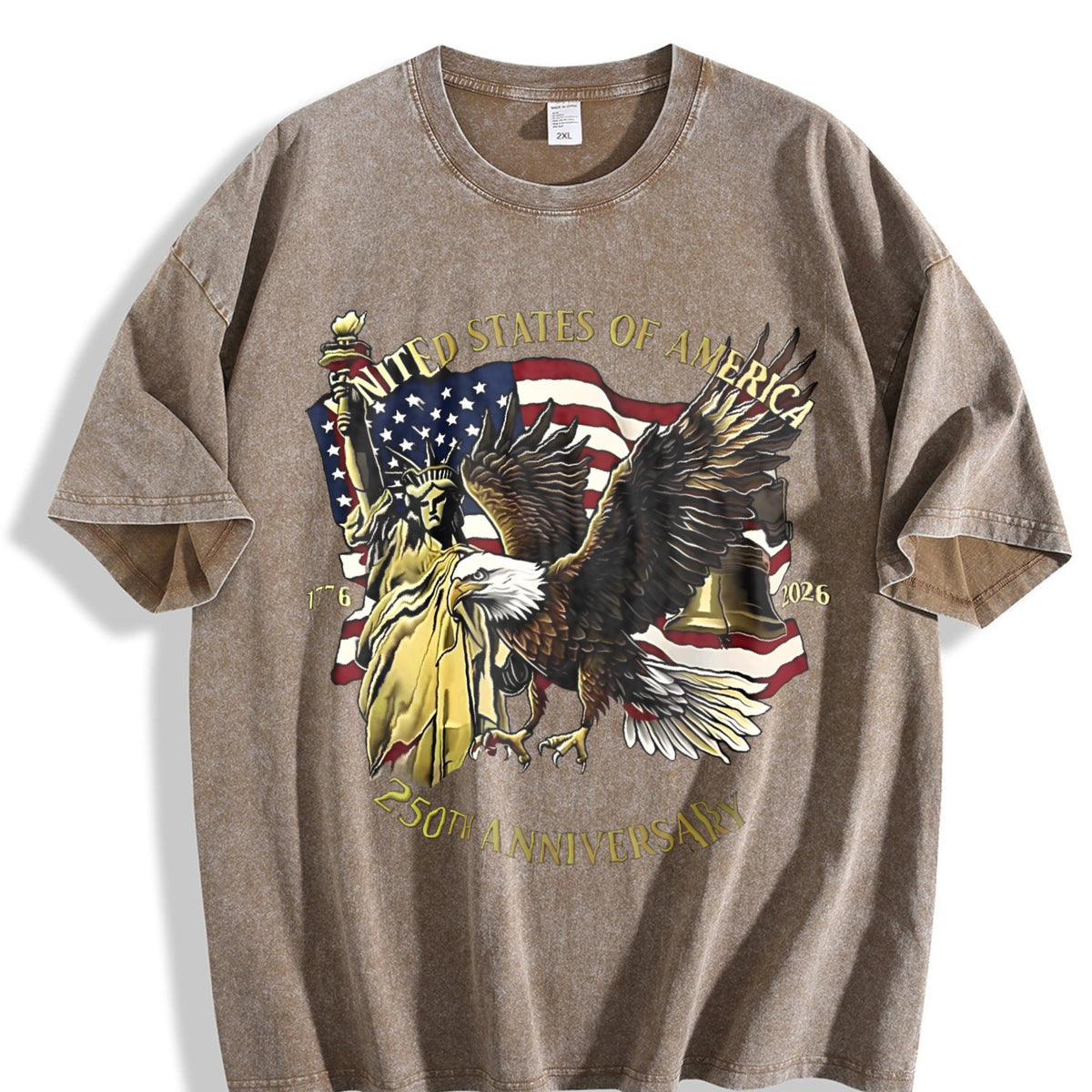 Statue Of Liberty Bald Eagle USA 250th Anniversary Vintage product image 3