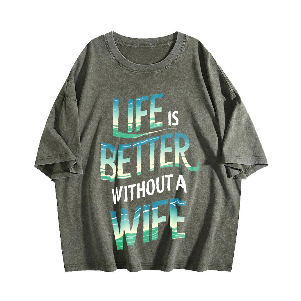 Humorous Slogan For A Daughter And Wife On Vintage Washed product image 4
