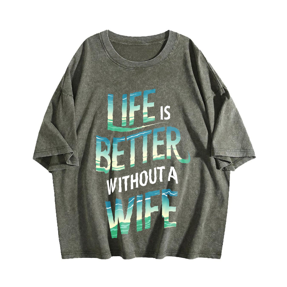 Humorous Slogan For A Daughter And Wife On Vintage Washed product image 4